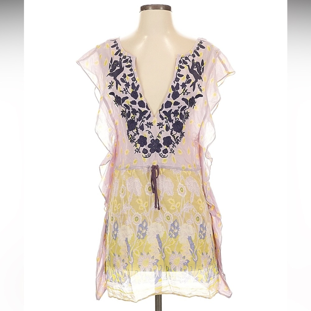 RARE Free People Boho 2000s Y2K Tunic - Picture 7 of 11